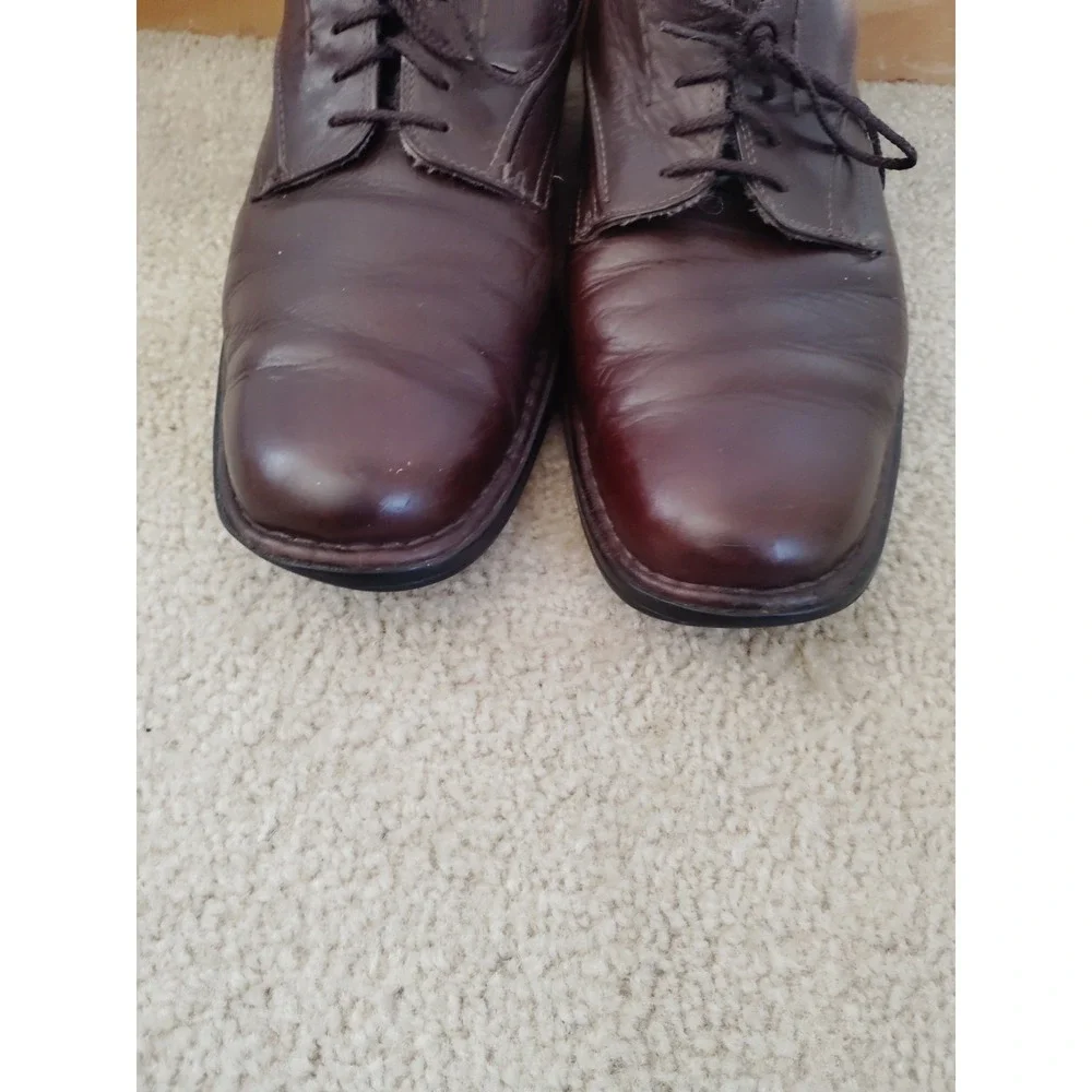 Clarks Un Aldric Lace Brown Leather‎ Oxford Shoes Men 13W Style 72516 Old Money